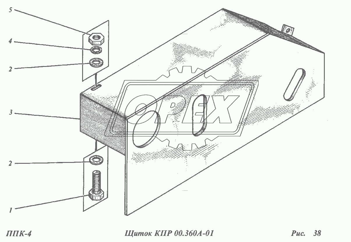 Щиток КПР 00.360А-01